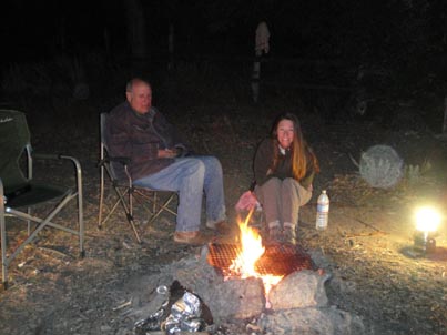 good food, friends and a campfire